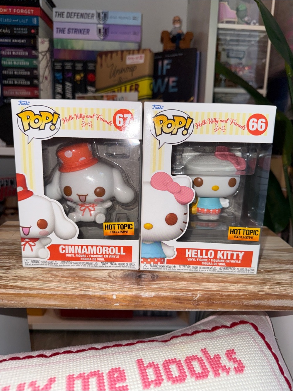 NEW Funko set of Hello Kitty & Cinnamoroll Hot Topic Exclusives